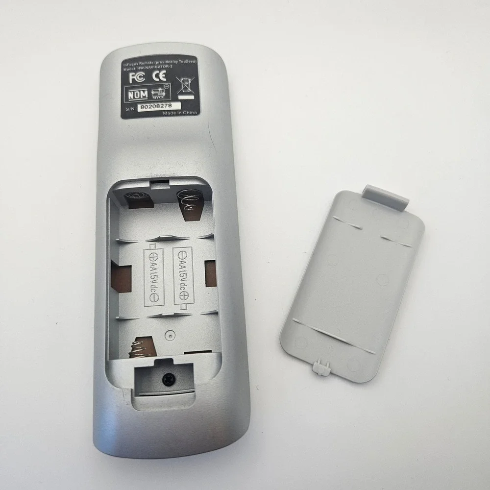 InFocus HW-NAVIGATOR-2 Projector‎ Remote Control Black Silver - Picture 4 of 5